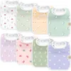 Keababies Kids'  8-pack Coast Drool Bibs In Lunaris