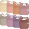 Keababies Kids'  8-pack Coast Drool Bibs In Mauve