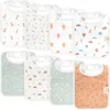 Keababies Kids'  8-pack Coast Drool Bibs In Multi