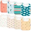 Keababies Kids'  8-pack Coast Drool Bibs In Wildscape