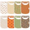 Keababies Kids'  8-pack Hallo Drool Bibs
