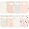 Keababies Kids'  8-pack Hallo Drool Bibs In Prism