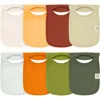 Keababies Kids'  8-pack Hallo Drool Bibs In Sahara