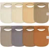 Keababies Kids'  8-pack Hallo Drool Bibs In Terracotta