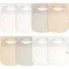 Keababies Kids'  8-pack Hallo Drool Bibs In Multi