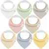 Keababies Kids'  8-pack Quin Bandana Bibs In Dawn