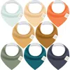 Keababies Kids'  8-pack Quin Bandana Bibs In Eclipse