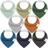 Keababies Kids'  8-pack Quin Bandana Bibs In Hunter