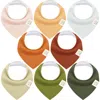 Keababies Kids'  8-pack Quin Bandana Bibs In Sahara