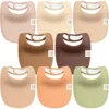Keababies Kids'  8-pack Quin Drool Bibs In Driftwood
