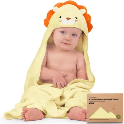 Keababies Cuddle Baby Hooded Towel In Lion