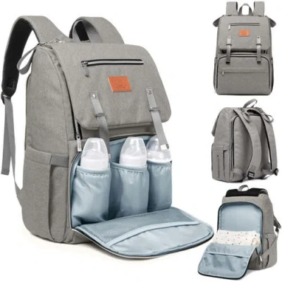 Keababies Kids'  Explorer Diaper Bag In Gray