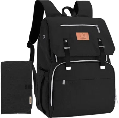 Keababies Babies' Explorer Diaper Bag In Trendy Black