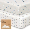 Keababies Isla Fitted Crib Sheets In Cosmo