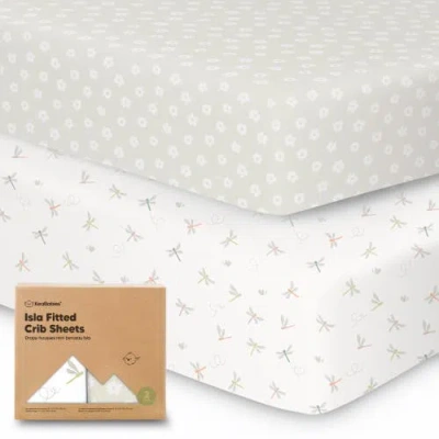 Keababies Isla Fitted Crib Sheets In Meadow