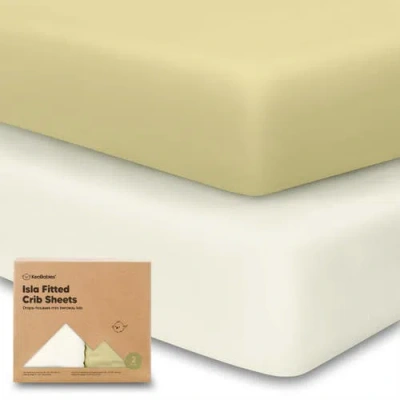 Keababies Isla Fitted Crib Sheets In Oregano