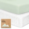 Keababies Isla Fitted Crib Sheets In Wildflowers