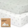 Keababies Soothe Fitted Mini Crib Sheet In Elly