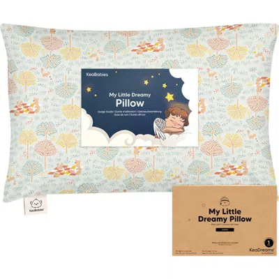 Keababies Jumbo Toddler Pillow With Pillowcase In White