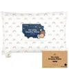 Keababies Jumbo Toddler Pillow With Pillowcase In Jolly Rainbow