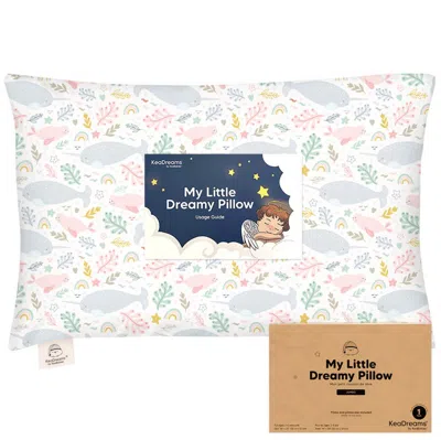 Keababies Jumbo Toddler Pillow With Pillowcase In Narwhal