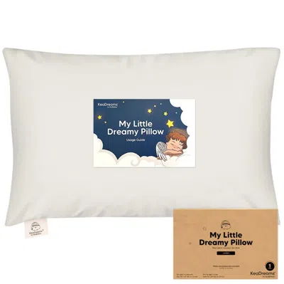 Keababies Jumbo Toddler Pillow With Pillowcase In Pearl Gray