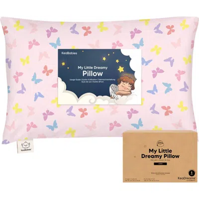 Keababies Jumbo Toddler Pillow With Pillowcase In Pink