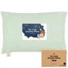 Keababies Jumbo Toddler Pillow With Pillowcase In Sage