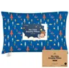 Keababies Jumbo Toddler Pillow With Pillowcase In Space Race
