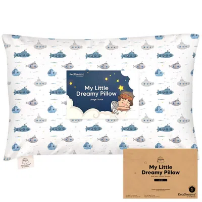 Keababies Jumbo Toddler Pillow With Pillowcase In Submarines