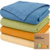 Keababies Lumi Muslin Swaddle Blankets In Primeval