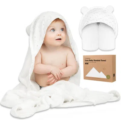 Keababies Luxe Baby Hooded Towel In Keastory
