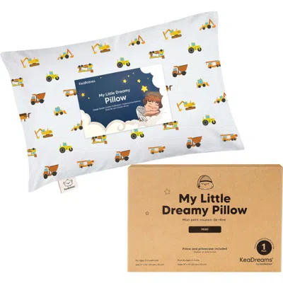 Keababies Mini Toddler Pillow With Pillowcase In White