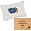 Keababies Mini Toddler Pillow With Pillowcase In Gray