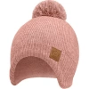 Keababies Kids'  Muff Knitted Beanie In Pink