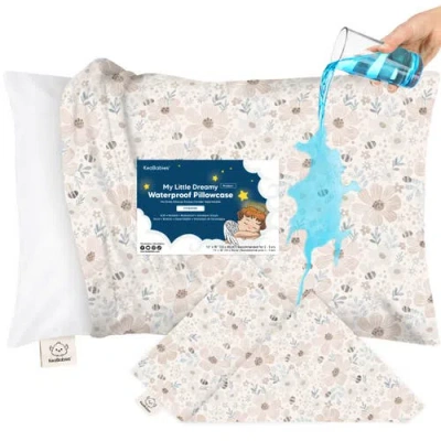 Keababies My Little Dreamy [protect+] Waterproof Pillowcase In Neutral