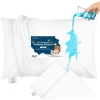 Keababies My Little Dreamy [protect+] Waterproof Pillowcase In Soft White