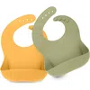 Keababies Kids'  Prep Silicone Bibs In Harvest