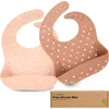 Keababies Prep Silicone Bibs In Multi