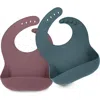 Keababies Kids'  Prep Silicone Bibs In Rocky