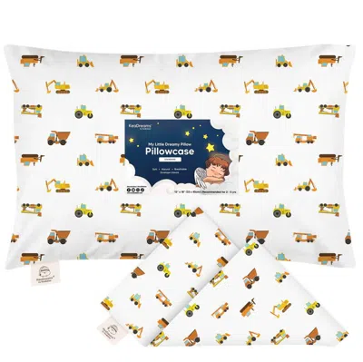Keababies Printed Toddler Pillowcase 13x18" In Construction