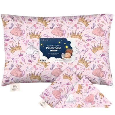 Keababies Printed Toddler Pillowcase 13x18" In Pink