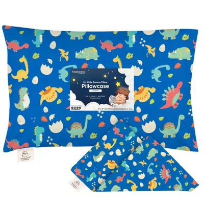 Keababies Printed Toddler Pillowcase 13x18" In Dinoworld