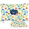 Keababies Kids'  Printed Toddler Pillowcase 13x18" In Happy Dino