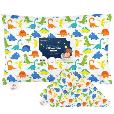 Keababies Printed Toddler Pillowcase 13x18" In Happy Dino