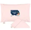 Keababies Printed Toddler Pillowcase 13x18" In Mist Pink