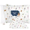 Keababies Printed Toddler Pillowcase 13x18" In White