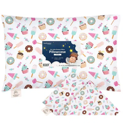 Keababies Printed Toddler Pillowcase 13x18" In White