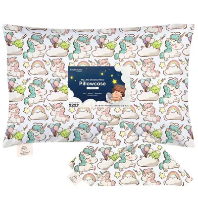 Keababies Printed Toddler Pillowcase 13x18" In White