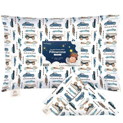 Keababies Printed Toddler Pillowcase 13x18" In Vroom